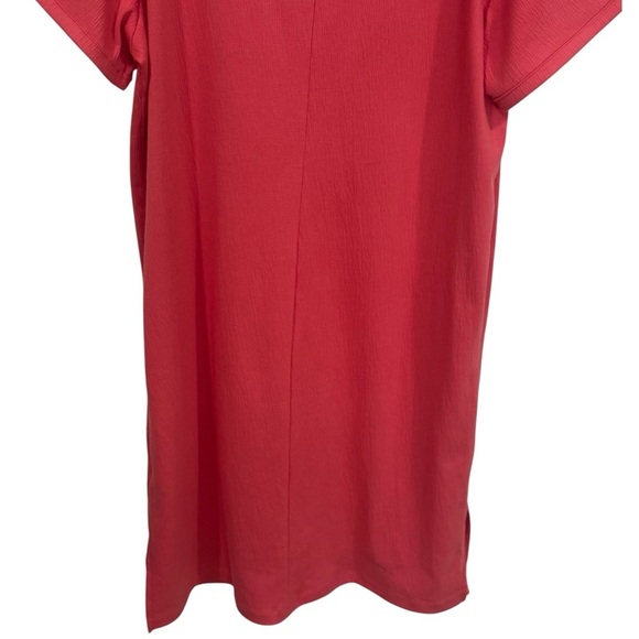 Jessica Simpson Pink Textured Midi Summer Spring Dress Women’s Size XL - Picture 7 of 12